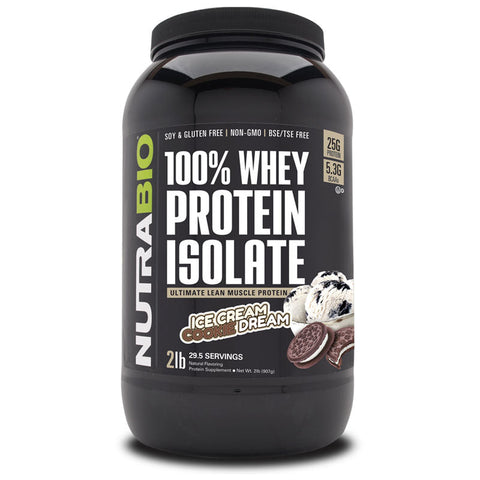 NutraBio Whey Protein Isolate