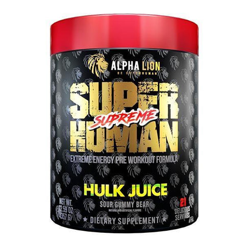 SuperHuman Supreme Pre-Workout Alpha Lion